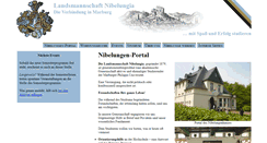 Desktop Screenshot of l-nibelungia.de